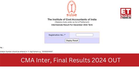 ICMAI CMA Result June 2024 for Inter & Final .